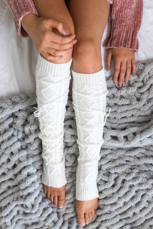 Long Knit Leg Warmers