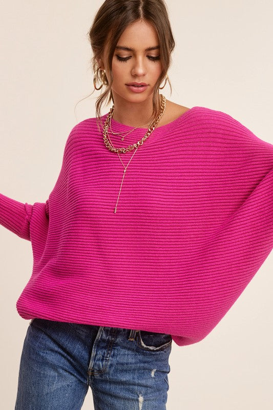 Pull à épaules tombantes Mae