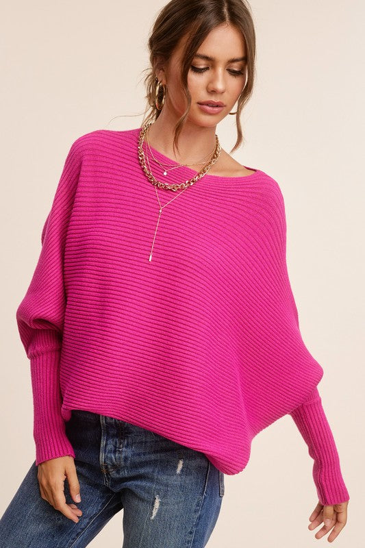 Pull à épaules tombantes Mae