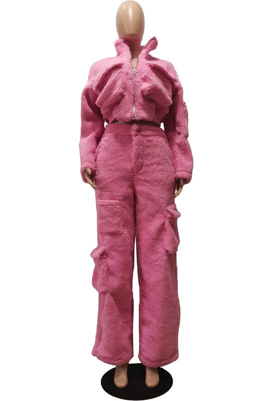 ENSEMBLE 2 PIÈCES TEDDY MODE FEMME