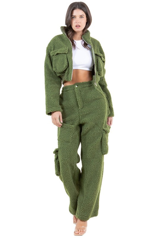 ENSEMBLE 2 PIÈCES TEDDY MODE FEMME