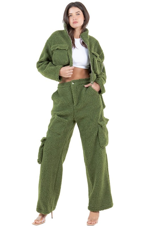 ENSEMBLE 2 PIÈCES TEDDY MODE FEMME