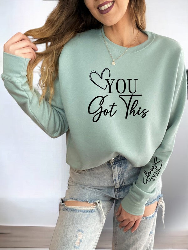 Vous avez ce sweat-shirt ras du cou haut de gamme