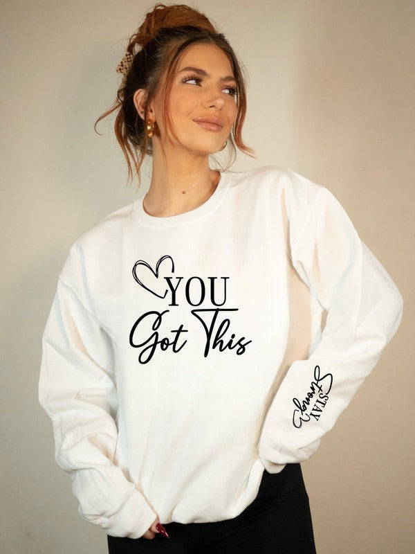 Vous avez ce sweat-shirt ras du cou haut de gamme
