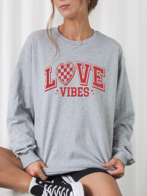Sweat-shirt graphique Love Vibes