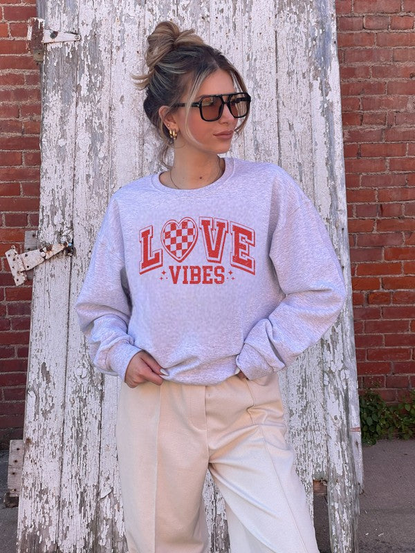 Sweat-shirt graphique Love Vibes