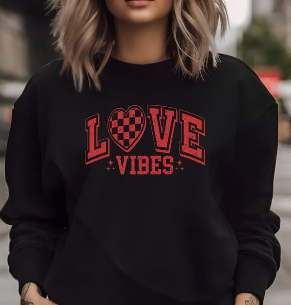Sweat-shirt graphique Love Vibes