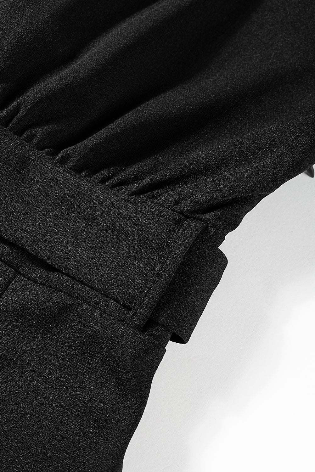 Glam Belted Wide Leg Jumpsuit