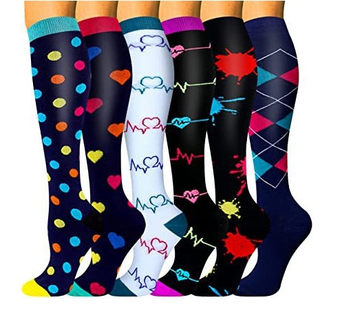 Chaussettes de compression pour soulager le stress