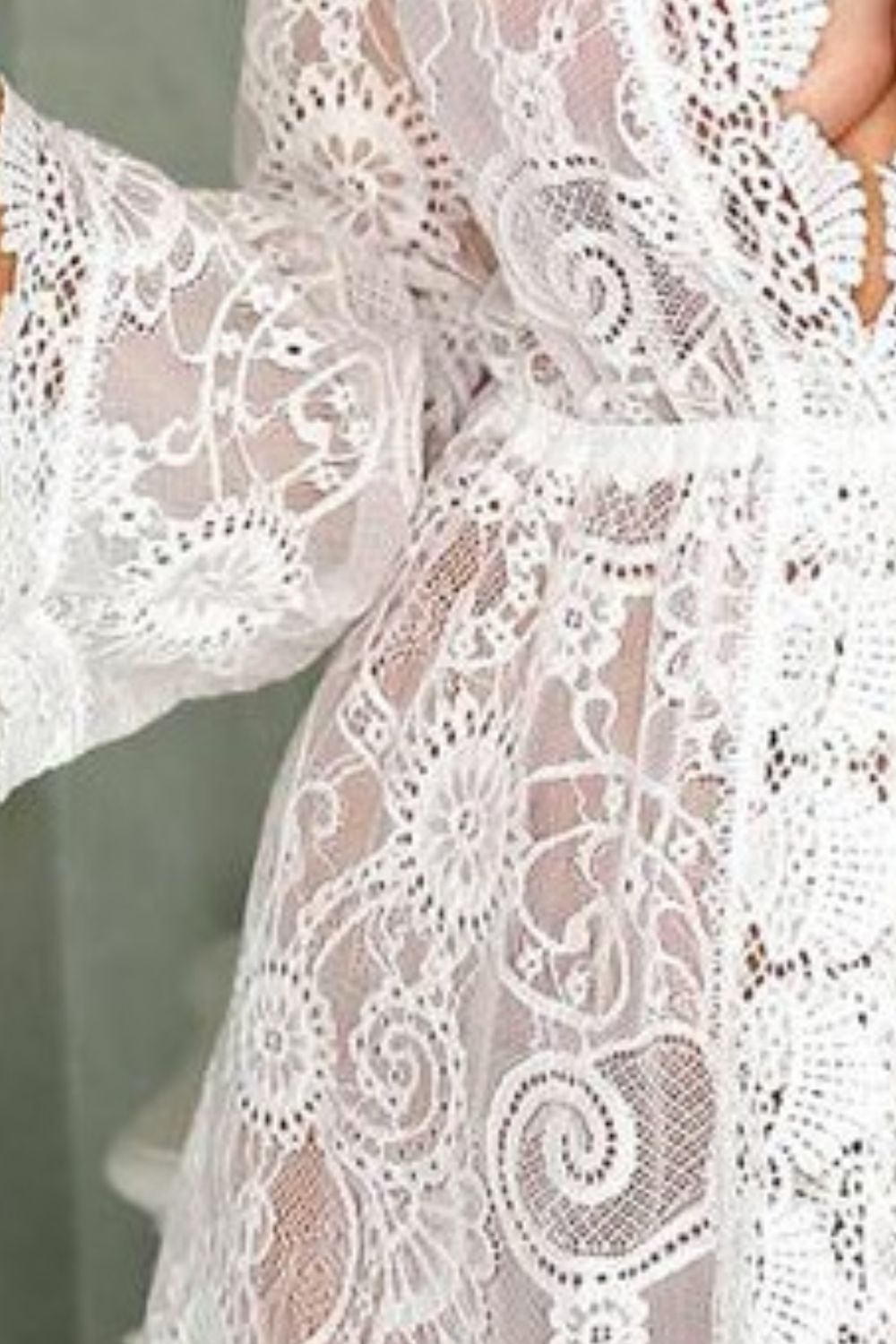 V-Neck Lace