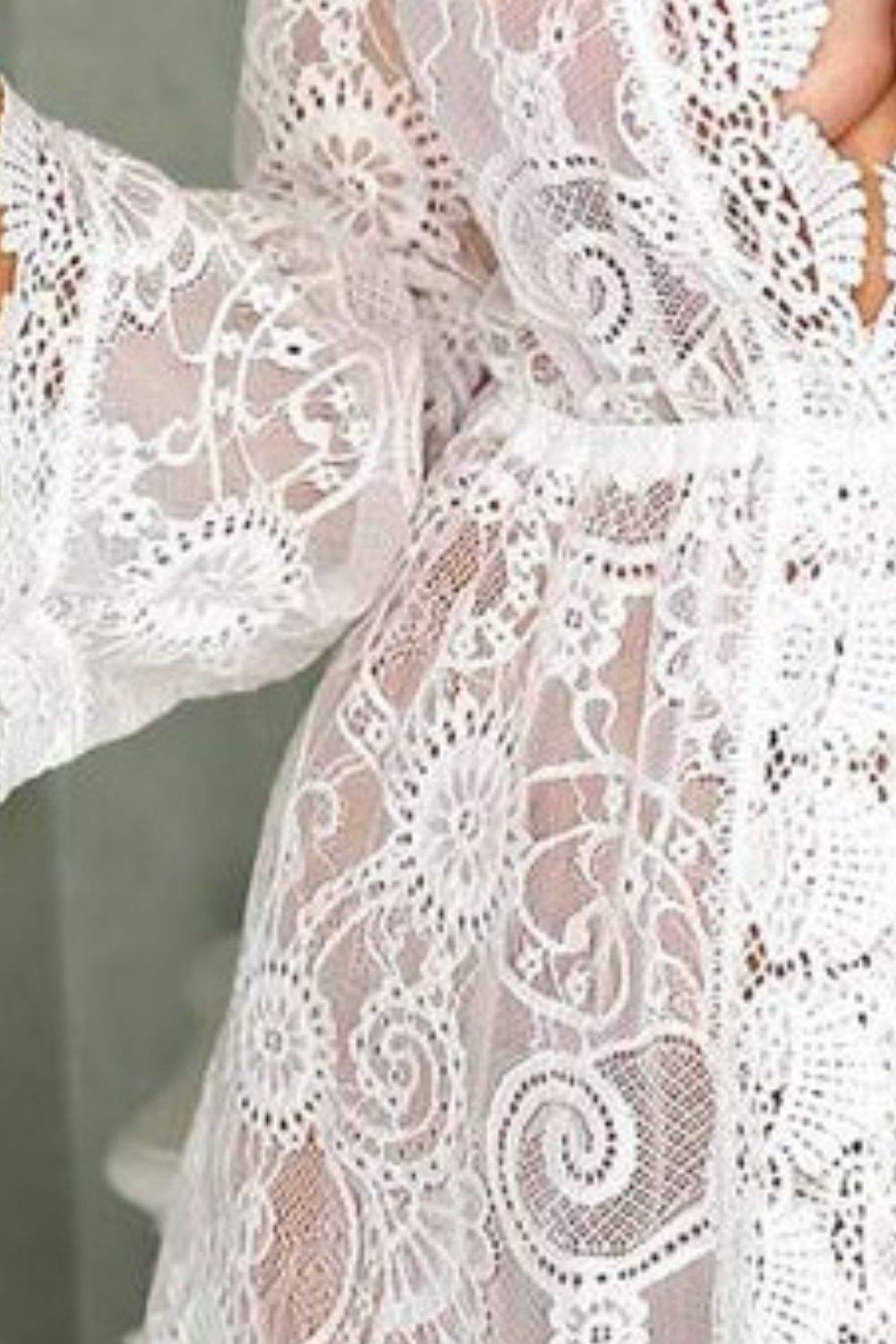 V-Neck Lace