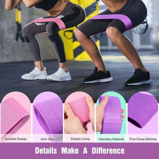 Slip Elastic Booty Bands for Women