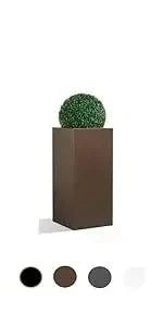 Metallic Heavy Tall Outdoor Indoor Planter Box
