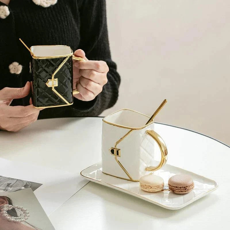 Saucer Set Hand Bag