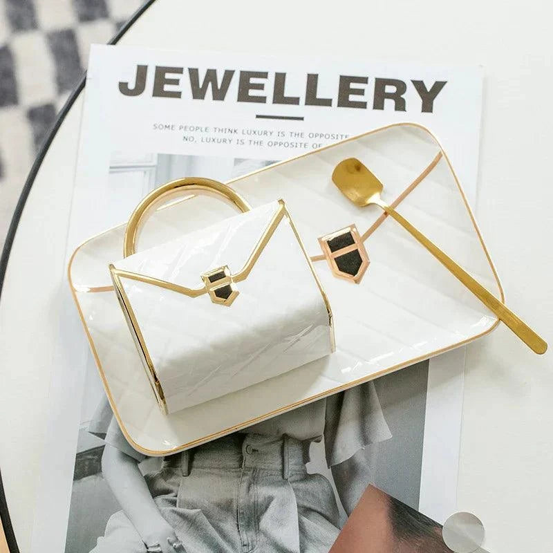 Saucer Set Hand Bag