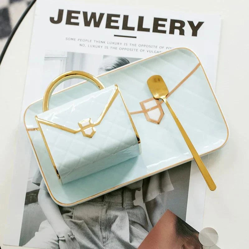 Saucer Set Hand Bag