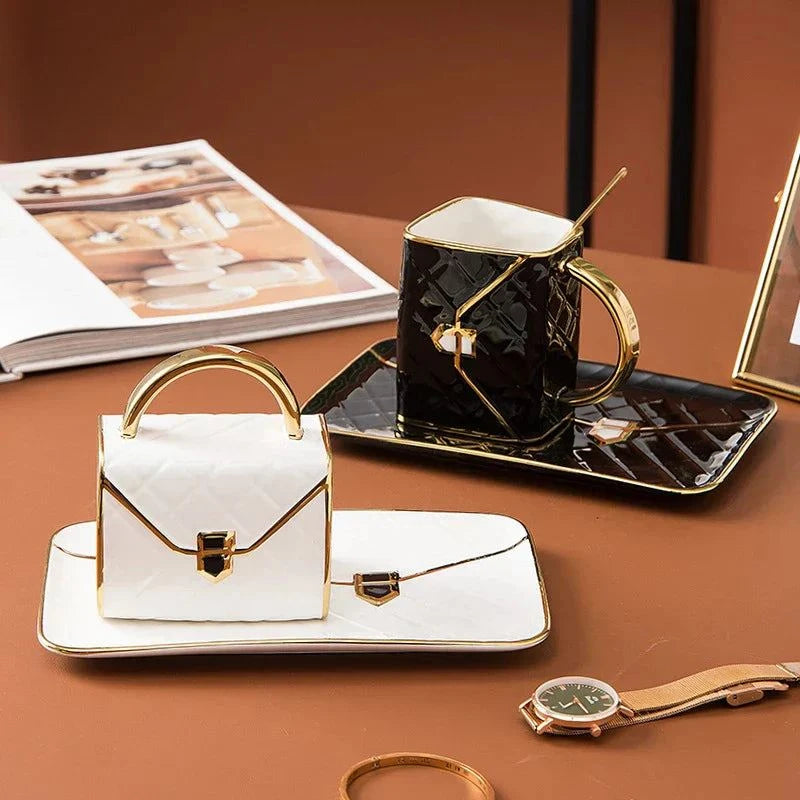Saucer Set Hand Bag