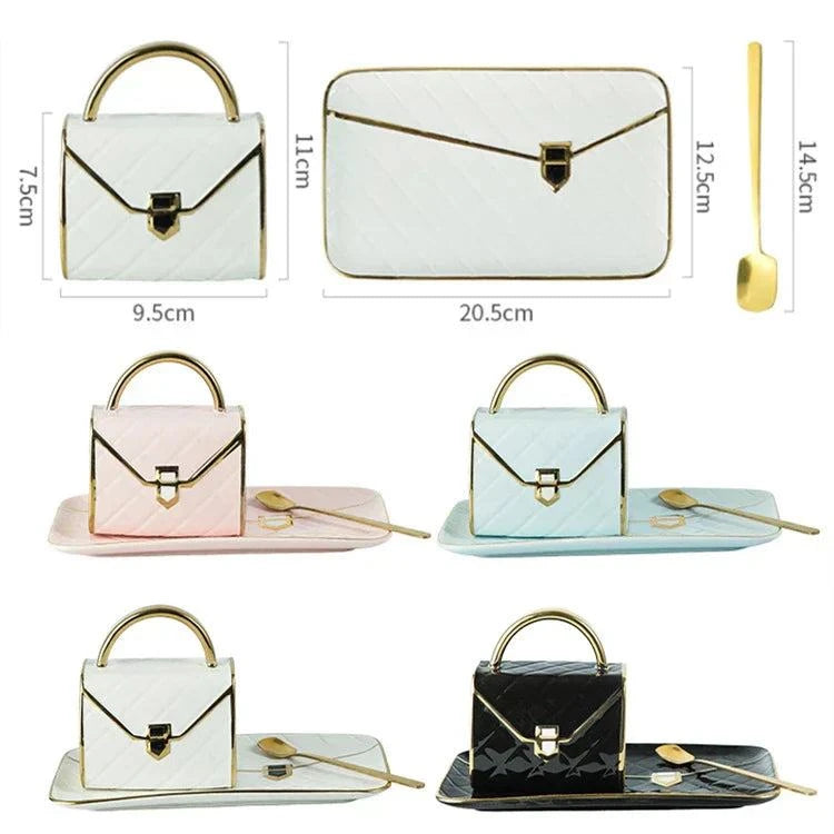 Saucer Set Hand Bag