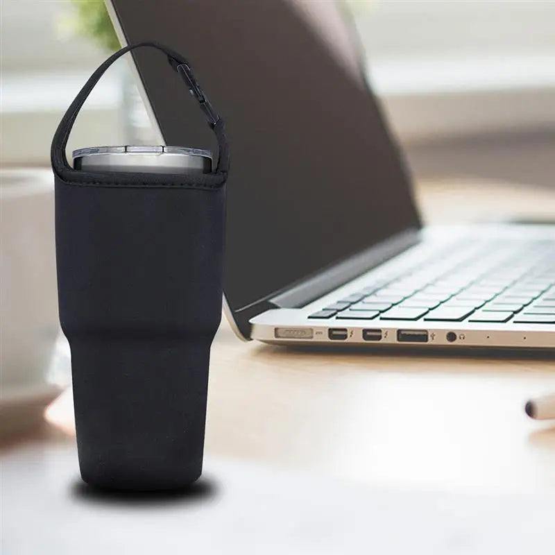 Neoprene tumbler sleeve 30oz on stainless steel tumbler