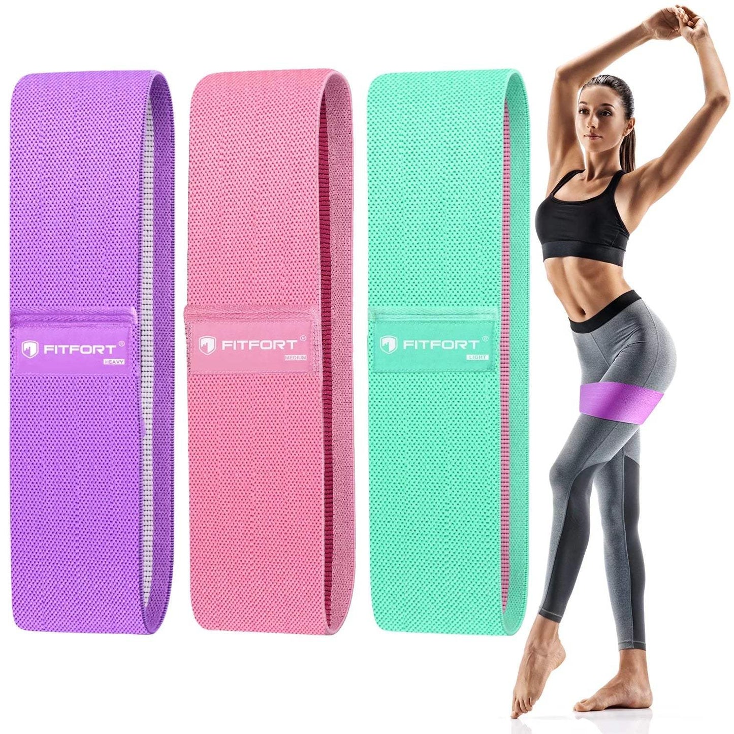 Slip Elastic Booty Bands for Women