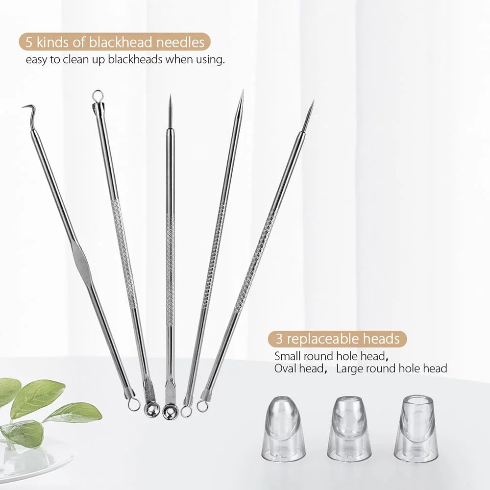 Blackhead Remover Pore Vacuum Pimple Extractor