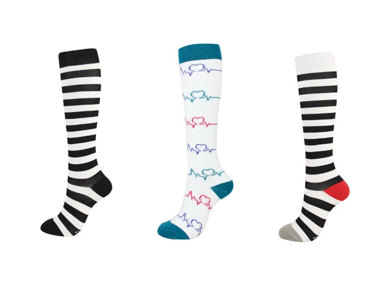 Chaussettes de compression pour soulager le stress