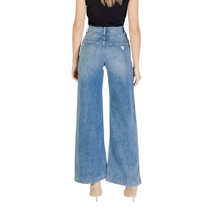 Jean Guess pour femme – Denim stretch bleu clair pour un style automne/hiver