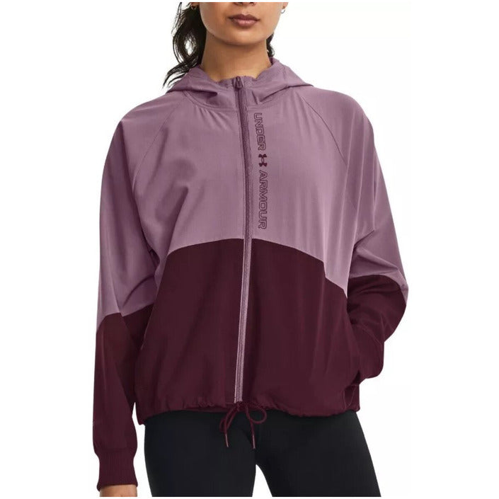 Veste à capuche légère zippée Under Armour pour femme – Coupe blazer toutes saisons