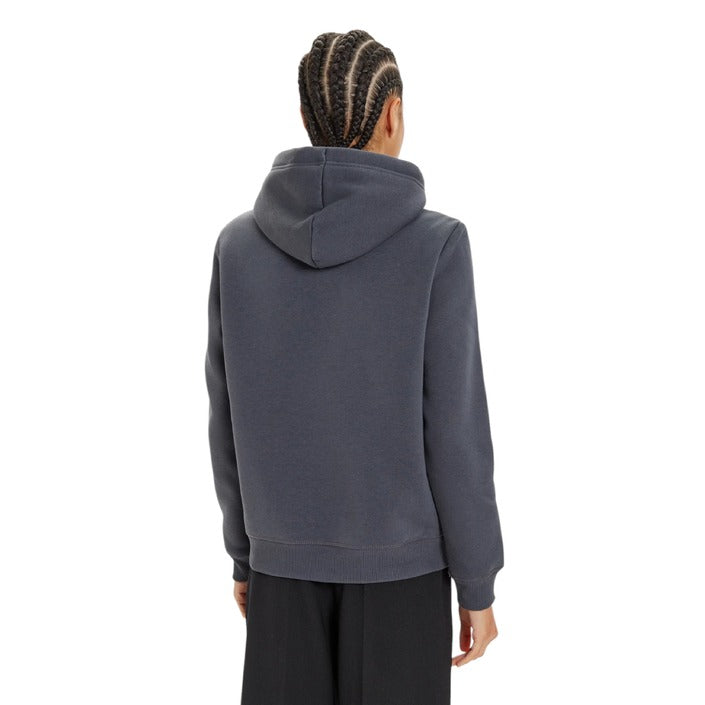 Sweat-shirt Calvin Klein pour femme – Pull à capuche gris pour l'automne/hiver