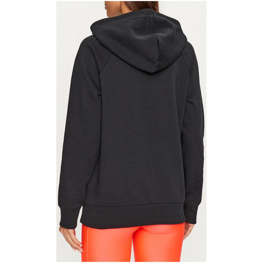 Sweat à capuche noir Under Armour pour femme – Indispensable pour l'automne/hiver