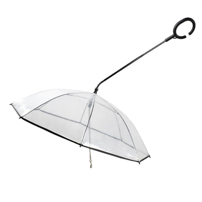 Transparent Adjustable Pet Umbrella