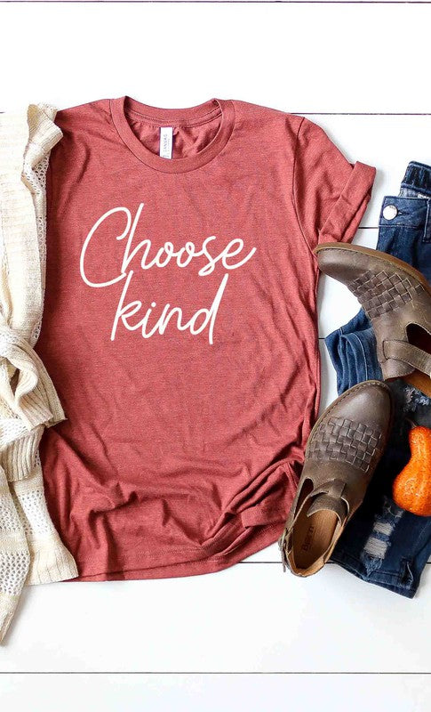 Choose Kind graphic tee PLUS