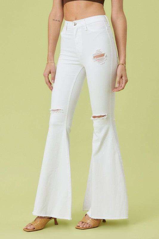 High Rise Flare Jeans