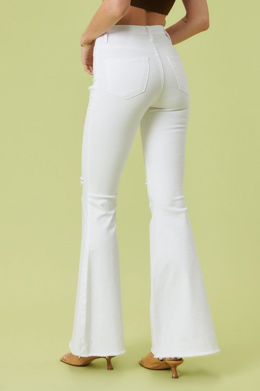 High Rise Flare Jeans