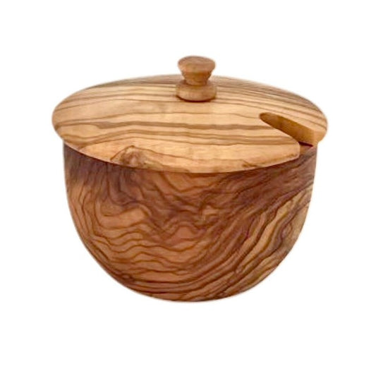 Mediterranean Olive Wood Canister