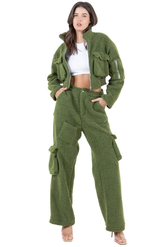 ENSEMBLE 2 PIÈCES TEDDY MODE FEMME