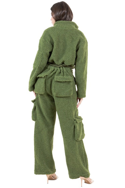 ENSEMBLE 2 PIÈCES TEDDY MODE FEMME