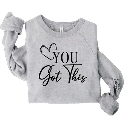 Vous avez ce sweat-shirt ras du cou haut de gamme