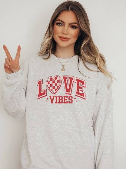 Sweat-shirt graphique Love Vibes