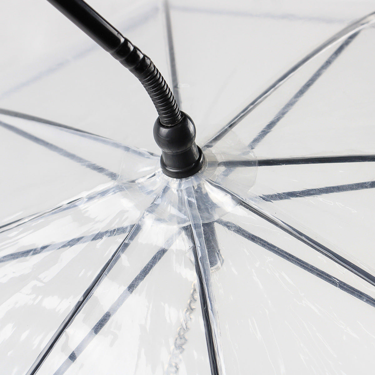 Transparent Adjustable Pet Umbrella