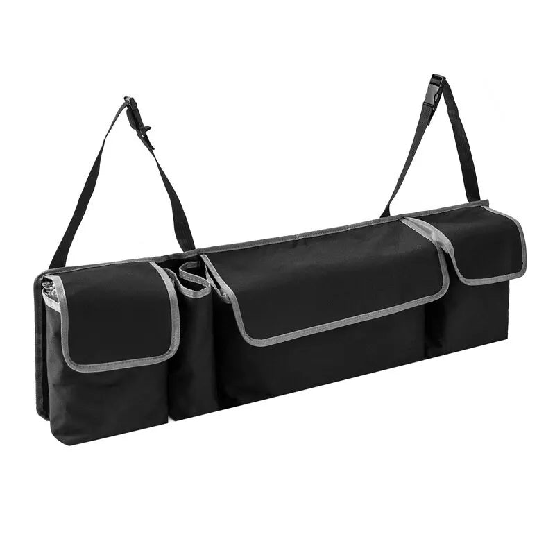 Car Trunk Organizer Backseat Storage Bag High Capacity Multi-Use Oxford Car Seat Back Organizers Automobile Interior