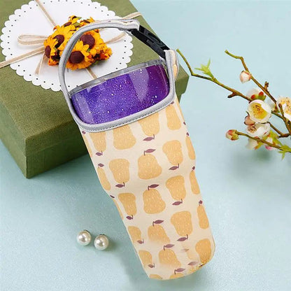 Neoprene tumbler sleeve 30oz on stainless steel tumbler