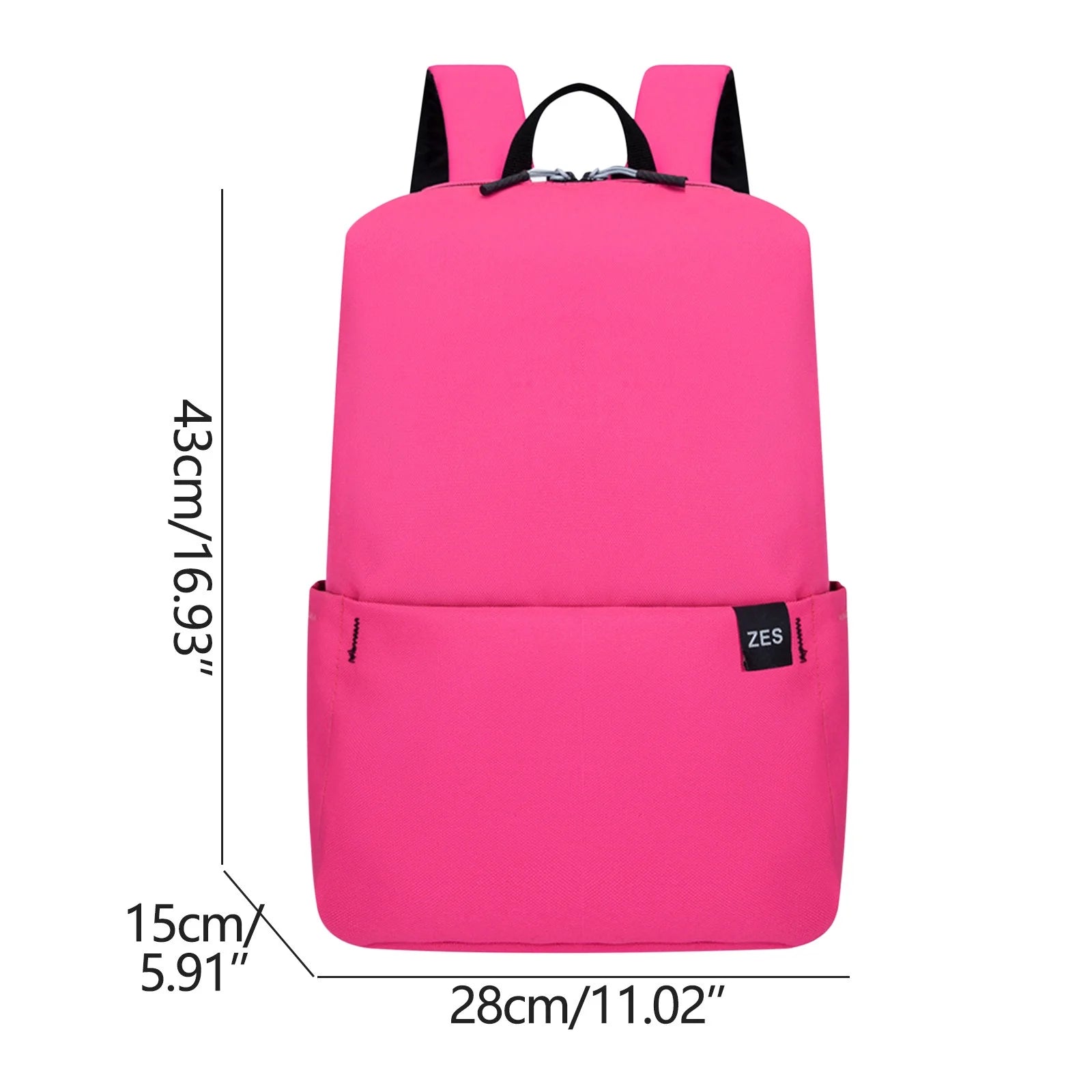 Back to School Backpacks Clearance Back to School Supplies Adult Solid Color Small Backpack Men and Women Style Schoolbag Lightweight Schoolbag Gifts