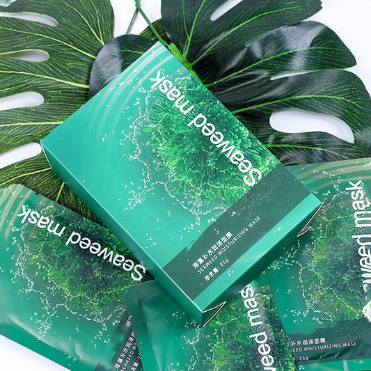 2-Pack Seaweed Moisturizing Facial Mask Bundle - Travel Size