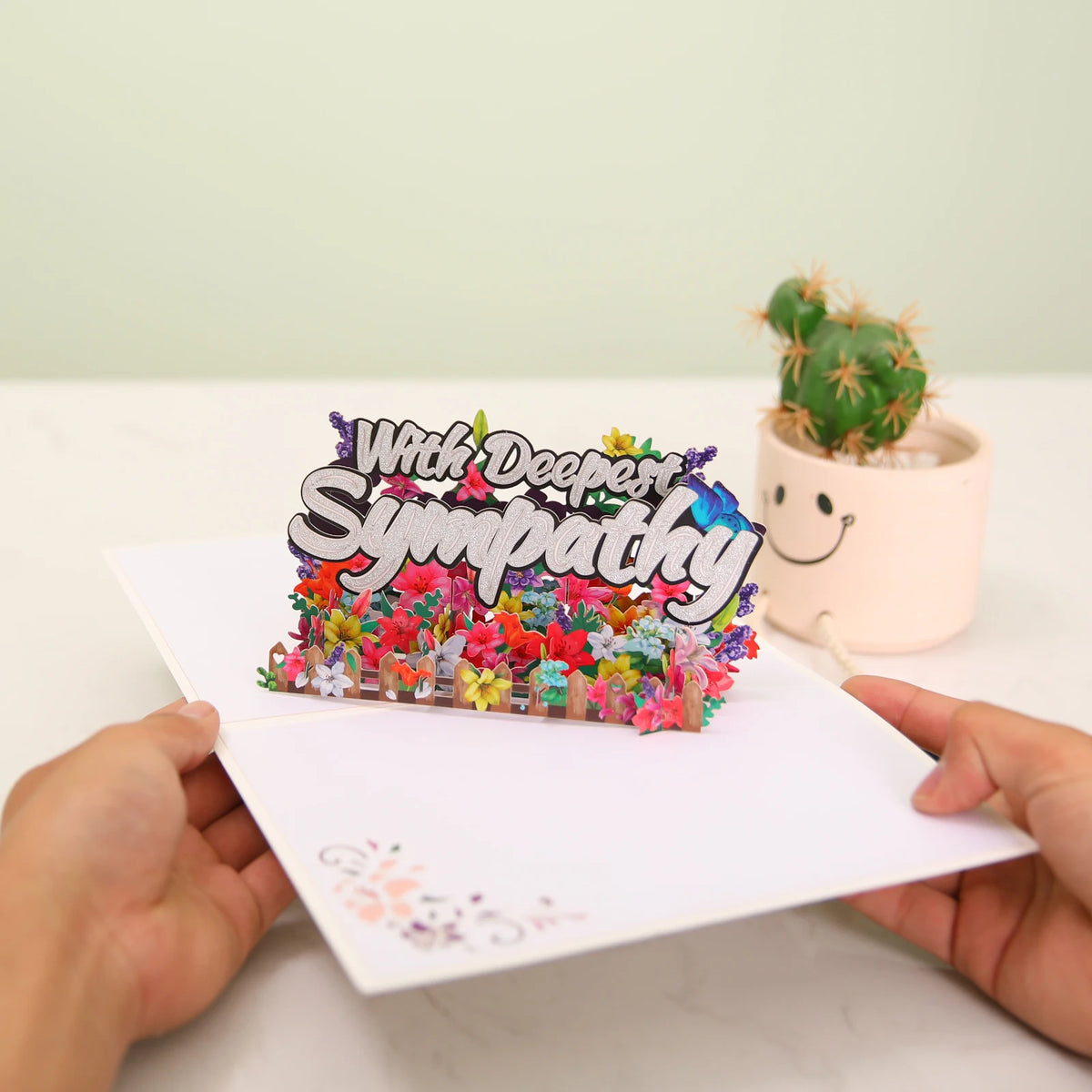 Get Well Soon Card Pop up Sympathy Cards for Mom Wife Wedding Anniversary Birthday 3D Mothers Day Greeting Cards All Occasions