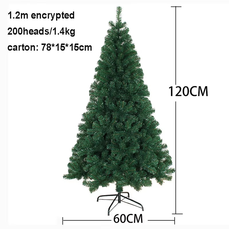 Holiday High Quality Indoor Home Decor 4 Ft Trees Artificial Christmas Tree 120Cm with Lights Xmas Tree