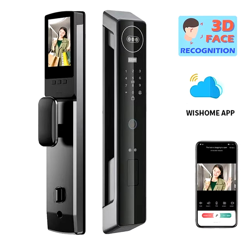 3D Face Recognition Digital Door Lock with Camera