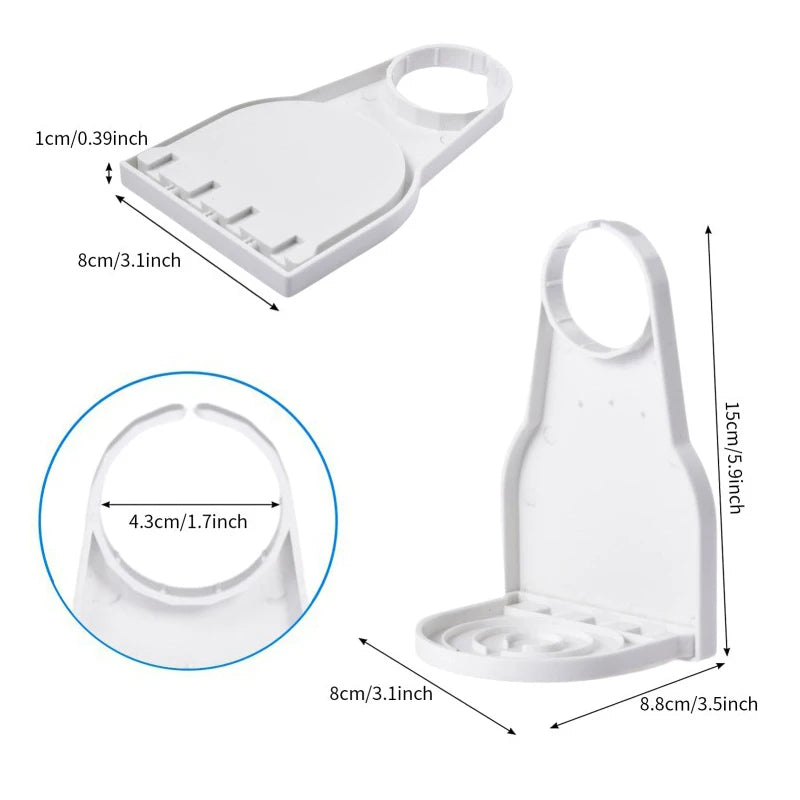 Washing Liquid Cup Holder Foldable Laundry Detergent Holder Laundry Detergent Drip Catcher Laundry Organizer