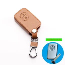 Fob Key Leather Car Key Holder Case Cover