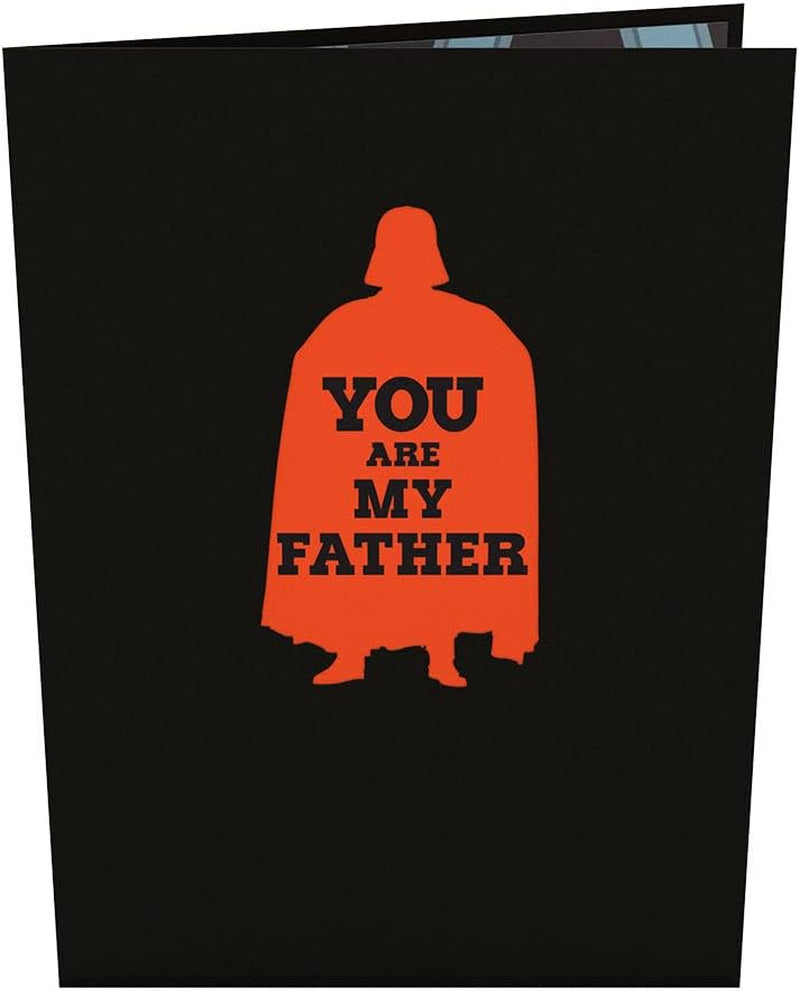 Star Wars™ Darth Vader™: Best Dad in the Galaxy Pop up Card, 5X7-3D Father'S Day Greeting Card, Celebration Cards, Pop-Up Birthday Card for Dad, Star Wars Birthday Card